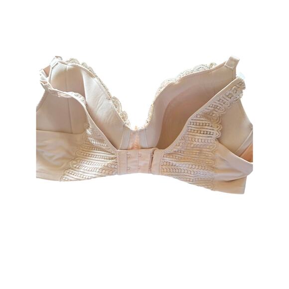 Maidenform 34D Womens Bra Tan Underwired Adjustable Straps Full Coverage - Picture 3 of 4